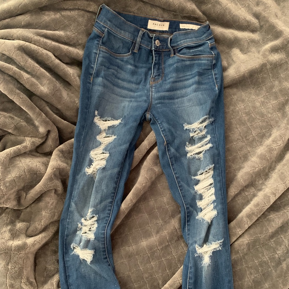 Distressed PacSun Jeans